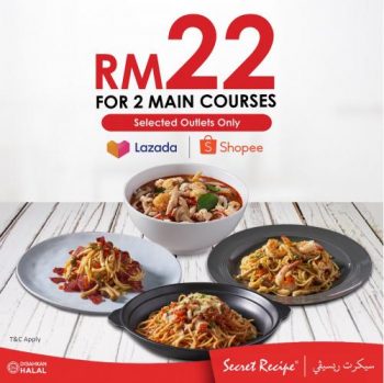 Secret-Recipe-Amazing-Deals-Promotion-on-Lazada-Shopee-350x349 - Beverages Food , Restaurant & Pub Johor Kedah Kelantan Kuala Lumpur Melaka Negeri Sembilan Online Store Pahang Penang Perak Perlis Promotions & Freebies Putrajaya Sabah Sarawak Selangor Terengganu 