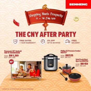 Senheng-CNY-After-Party-Promo-350x350 - Electronics & Computers Home Appliances Johor Kedah Kelantan Kitchen Appliances Kuala Lumpur Melaka Negeri Sembilan Pahang Penang Perak Perlis Promotions & Freebies Putrajaya Sabah Sarawak Selangor Terengganu 