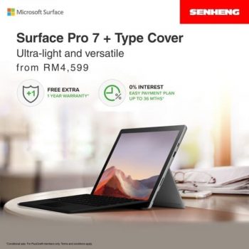 Senheng-Microsofts-Surface-Pro-7-Promo-350x350 - Computer Accessories Electronics & Computers Johor Kedah Kelantan Kuala Lumpur Laptop Melaka Negeri Sembilan Pahang Penang Perak Perlis Promotions & Freebies Putrajaya Sabah Sarawak Selangor Terengganu 