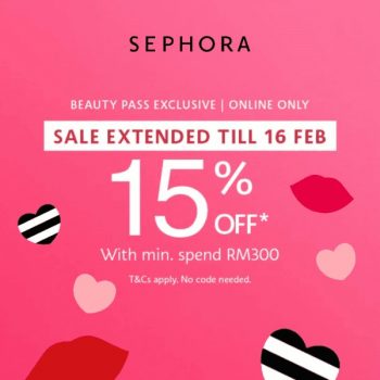 Sephora-15-off-Promo-350x350 - Beauty & Health Cosmetics Johor Kedah Kelantan Kuala Lumpur Melaka Negeri Sembilan Pahang Penang Perak Perlis Promotions & Freebies Putrajaya Sabah Sarawak Selangor Terengganu 