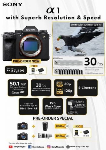 Sony-Alpha-1-Promo-350x495 - Cameras Electronics & Computers Johor Kedah Kelantan Kuala Lumpur Melaka Negeri Sembilan Online Store Pahang Penang Perak Perlis Promotions & Freebies Putrajaya Sabah Sarawak Selangor Terengganu 