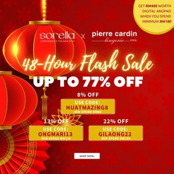 Sorella-Flash-Sale-350x350 - Fashion Accessories Fashion Lifestyle & Department Store Johor Kedah Kelantan Kuala Lumpur Lingerie Malaysia Sales Melaka Negeri Sembilan Online Store Pahang Penang Perak Perlis Putrajaya Sabah Sarawak Selangor Terengganu 