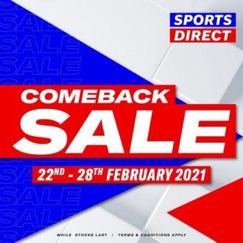 Sports-Direct-Comeback-Sale-1-350x350 - Apparels Fashion Accessories Fashion Lifestyle & Department Store Footwear Johor Kedah Kelantan Kuala Lumpur Malaysia Sales Melaka Negeri Sembilan Pahang Penang Perak Perlis Putrajaya Sabah Sarawak Selangor Terengganu 