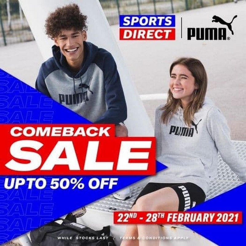 2228 Feb 2021 SportsDirect Puma 50 off Sale