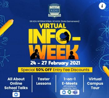 Sri-KDU-International-School-Virtual-Info-Week-350x313 - Events & Fairs Johor Kedah Kelantan Kuala Lumpur Melaka Negeri Sembilan Online Store Others Pahang Penang Perak Perlis Putrajaya Sabah Sarawak Selangor Terengganu 