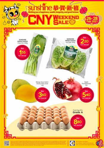Sunshine-Wholesale-CNY-Weekend-Sale-350x496 - Malaysia Sales Penang Supermarket & Hypermarket 