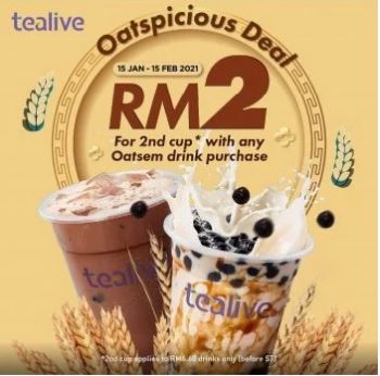 Tealive-350x346 - Beverages Food , Restaurant & Pub Johor Kedah Kelantan Kuala Lumpur Melaka Negeri Sembilan Pahang Penang Perak Perlis Promotions & Freebies Putrajaya Sabah Sarawak Selangor Terengganu 