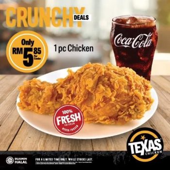 Texas-Chicken-Crunchy-Deals-2-350x350 - Beverages Food , Restaurant & Pub Johor Kedah Kelantan Kuala Lumpur Melaka Negeri Sembilan Pahang Penang Perak Perlis Promotions & Freebies Putrajaya Sabah Sarawak Selangor Terengganu 