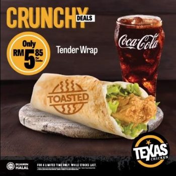 Texas-Chicken-Crunchy-Deals-3-350x350 - Beverages Food , Restaurant & Pub Johor Kedah Kelantan Kuala Lumpur Melaka Negeri Sembilan Pahang Penang Perak Perlis Promotions & Freebies Putrajaya Sabah Sarawak Selangor Terengganu 