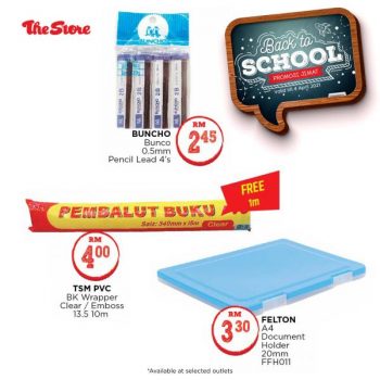 The-Store-Back-To-School-Promotion-3-350x350 - Johor Kedah Kelantan Kuala Lumpur Melaka Negeri Sembilan Pahang Penang Perak Perlis Promotions & Freebies Putrajaya Sabah Sarawak Selangor Supermarket & Hypermarket Terengganu 