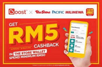 The-Store-Pacific-Milimewa-RM5-Cashback-Promotion-with-Boost-350x232 - Johor Kedah Kelantan Kuala Lumpur Melaka Negeri Sembilan Pahang Penang Perak Perlis Promotions & Freebies Putrajaya Sabah Sarawak Selangor Supermarket & Hypermarket Terengganu 