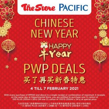 The-Store-and-Pacific-Hypermarket-CNY-100-Plus-Yeos-PWP-Deals-Promotion-350x350 - Johor Kedah Kelantan Kuala Lumpur Melaka Negeri Sembilan Pahang Penang Perak Perlis Promotions & Freebies Putrajaya Sabah Sarawak Selangor Supermarket & Hypermarket Terengganu 