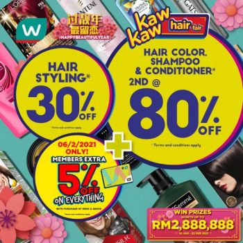 Watsons-Member-Promotion-3-350x350 - Beauty & Health Health Supplements Johor Kedah Kelantan Kuala Lumpur Melaka Negeri Sembilan Pahang Penang Perak Perlis Personal Care Promotions & Freebies Putrajaya Sabah Sarawak Selangor Terengganu 