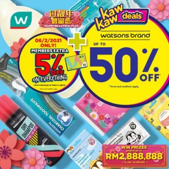 Watsons-Member-Promotion-5-350x350 - Beauty & Health Health Supplements Johor Kedah Kelantan Kuala Lumpur Melaka Negeri Sembilan Pahang Penang Perak Perlis Personal Care Promotions & Freebies Putrajaya Sabah Sarawak Selangor Terengganu 