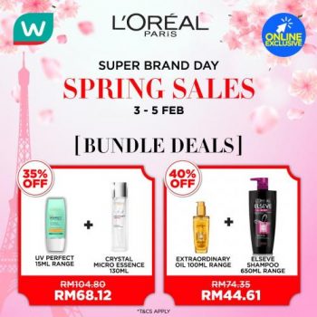 Watsons-Online-Loreal-Super-Brand-Day-Sale-1-350x350 - Beauty & Health Health Supplements Johor Kedah Kelantan Kuala Lumpur Malaysia Sales Melaka Negeri Sembilan Online Store Pahang Penang Perak Perlis Personal Care Putrajaya Sabah Sarawak Selangor Skincare Terengganu 