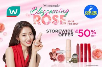 Watsons-Online-Mamonde-Blossoming-Day-Promotion-350x233 - Beauty & Health Cosmetics Johor Kedah Kelantan Kuala Lumpur Melaka Negeri Sembilan Online Store Pahang Penang Perak Perlis Personal Care Promotions & Freebies Putrajaya Sabah Sarawak Selangor Skincare Terengganu 