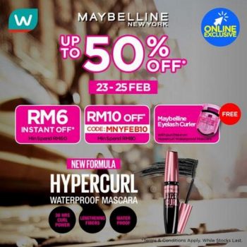 Watsons-Online-Maybelline-Brand-Day-Sale-350x350 - Beauty & Health Cosmetics Johor Kedah Kelantan Kuala Lumpur Malaysia Sales Melaka Negeri Sembilan Online Store Pahang Penang Perak Perlis Personal Care Putrajaya Sabah Sarawak Selangor Terengganu 