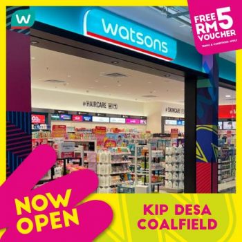 Watsons-Opening-Promotion-at-KIP-Desa-Coalfield-350x350 - Beauty & Health Health Supplements Personal Care Promotions & Freebies Selangor 