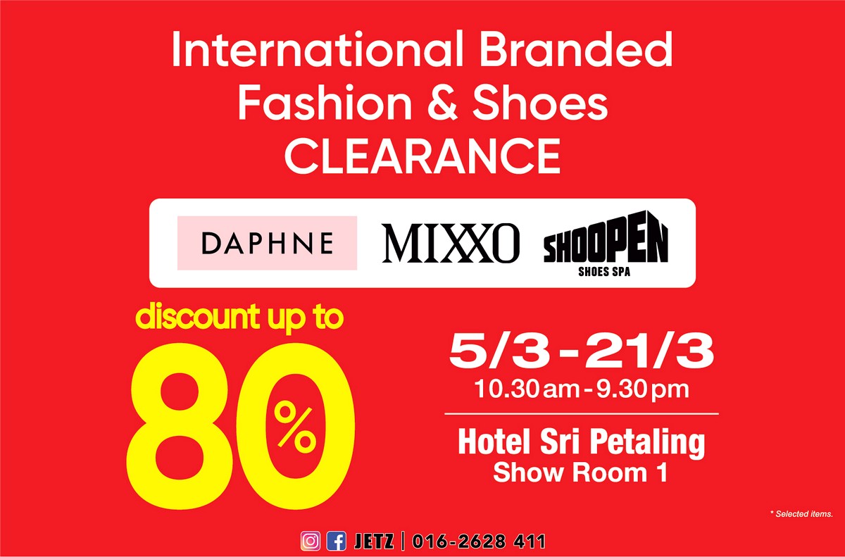 17-1 - Apparels Fashion Accessories Fashion Lifestyle & Department Store Kuala Lumpur Selangor Warehouse Sale & Clearance in Malaysia 