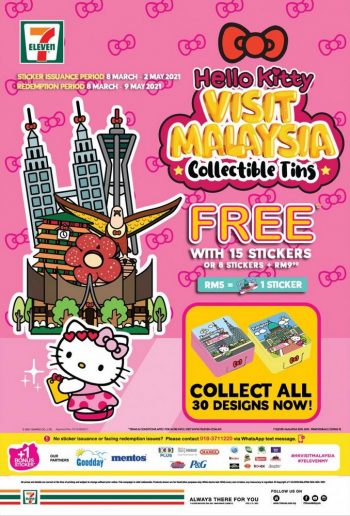 7-Eleven-Hello-Kitty-Visit-Malaysia-Collectible-Tins-Promo-350x516 - Johor Kedah Kelantan Kuala Lumpur Melaka Negeri Sembilan Pahang Penang Perak Perlis Promotions & Freebies Putrajaya Sabah Sarawak Selangor Supermarket & Hypermarket Terengganu 