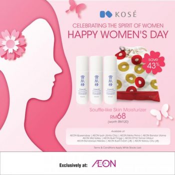 AEON-International-Womens-Day-Sale-2-350x350 - Johor Kedah Kelantan Kuala Lumpur Malaysia Sales Melaka Negeri Sembilan Pahang Penang Perak Perlis Putrajaya Sabah Sarawak Selangor Supermarket & Hypermarket Terengganu 