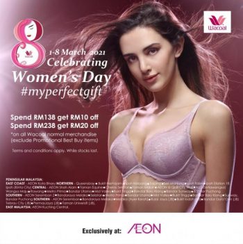 AEON-International-Womens-Day-Sale-7-350x351 - Johor Kedah Kelantan Kuala Lumpur Malaysia Sales Melaka Negeri Sembilan Pahang Penang Perak Perlis Putrajaya Sabah Sarawak Selangor Supermarket & Hypermarket Terengganu