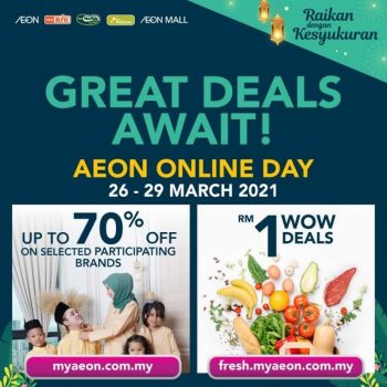 AEON-Online-Day-Sale-350x350 - Johor Kedah Kelantan Kuala Lumpur Malaysia Sales Melaka Negeri Sembilan Pahang Penang Perak Perlis Putrajaya Sabah Sarawak Selangor Supermarket & Hypermarket Terengganu 