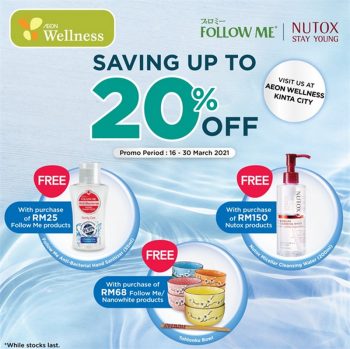 AEON-Wellness-20-Off-Promo-350x349 16-30 Mar 2021: AEON Wellness 20% Off Promo