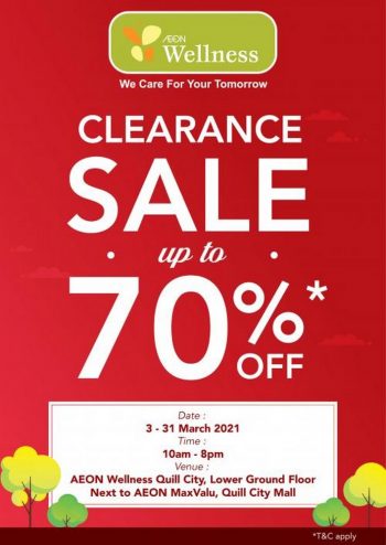 AEON-Wellness-Clearance-Sale-at-Quill-City-350x494 - Beauty & Health Health Supplements Kuala Lumpur Personal Care Selangor Warehouse Sale & Clearance in Malaysia 