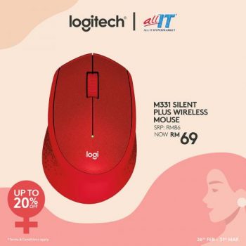 All-IT-Hypermarket-Logitech-International-Womens-Day-Promotion-8-350x350 - Computer Accessories Electronics & Computers IT Gadgets Accessories Johor Kedah Kelantan Kuala Lumpur Melaka Negeri Sembilan Pahang Penang Perak Perlis Promotions & Freebies Putrajaya Sabah Sarawak Selangor Terengganu
