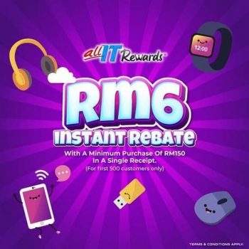 All-It-Hypermarket-Instant-Rebate-Promo-350x350 - Computer Accessories Electronics & Computers IT Gadgets Accessories Johor Kedah Kelantan Kuala Lumpur Melaka Negeri Sembilan Pahang Penang Perak Perlis Promotions & Freebies Putrajaya Sabah Sarawak Selangor Terengganu 