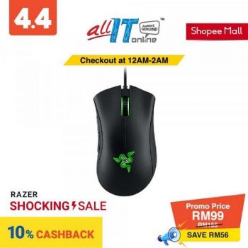 All-It-Hypermarket-Razer-Shocking-Sale-350x350 - Computer Accessories Electronics & Computers IT Gadgets Accessories Johor Kedah Kelantan Kuala Lumpur Malaysia Sales Melaka Negeri Sembilan Online Store Pahang Penang Perak Perlis Putrajaya Sabah Sarawak Selangor Terengganu 