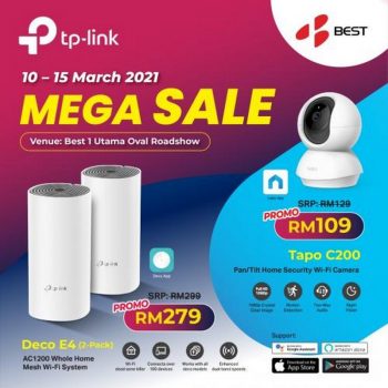 BEST-DENKI-TP-Link-Mega-Sale-at-1-Utama-Shopping-Centre-350x350 - Computer Accessories Electronics & Computers IT Gadgets Accessories Malaysia Sales Selangor 