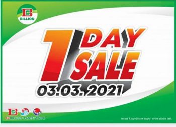 BILLION-3.3-Sale-Promotion-at-Kota-Bharu-350x254 - Kelantan Promotions & Freebies Supermarket & Hypermarket 