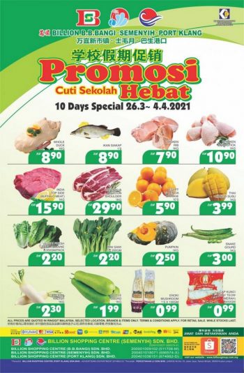BILLION-School-Holiday-Promotion-at-3-Stores-350x535 - Promotions & Freebies Selangor Supermarket & Hypermarket 