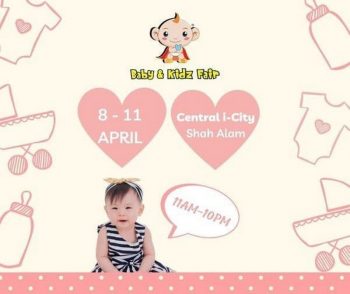 Baby-Kidz-Fair-at-Central-i-City-350x294 - Baby & Kids & Parenting Babycare Events & Fairs Selangor 