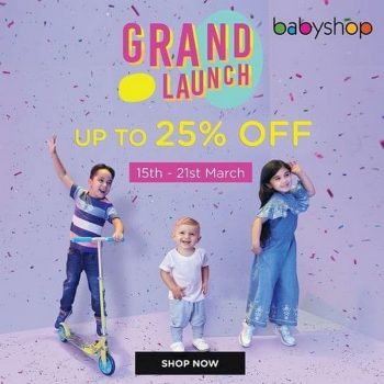 Babyshop-25-off-Promo-350x350 - Baby & Kids & Toys Babycare Children Fashion Johor Kedah Kelantan Kuala Lumpur Melaka Negeri Sembilan Online Store Pahang Penang Perak Perlis Promotions & Freebies Putrajaya Sabah Sarawak Selangor Terengganu 