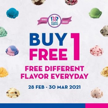 Baskin-Robbins-Buy-1-Free-1-Promo-at-Design-Village-350x350 - Beverages Food , Restaurant & Pub Penang Promotions & Freebies 