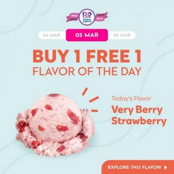 Baskin-Robbins-Very-Berry-Strawberry-Buy-1-Free-1-Promotion-350x350 - Beverages Food , Restaurant & Pub Ice Cream Johor Kedah Kelantan Kuala Lumpur Melaka Negeri Sembilan Pahang Penang Perak Perlis Promotions & Freebies Putrajaya Sabah Sarawak Selangor Terengganu 