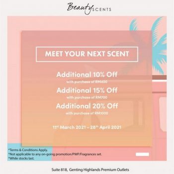 Beauty-Scents-Special-Sale-at-Genting-Highlands-Premium-Outlets-350x350 - Beauty & Health Fragrances Malaysia Sales Pahang Personal Care 