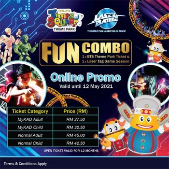 Berjaya-Times-Square-Theme-Park-Online-FUN-Combo-Promo-350x350 - Johor Kedah Kelantan Kuala Lumpur Melaka Negeri Sembilan Online Store Pahang Penang Perak Perlis Promotions & Freebies Putrajaya Sabah Sarawak Selangor Sports,Leisure & Travel Terengganu Theme Parks 