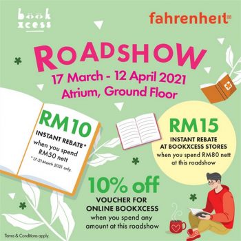 BookXcess-Roadshow-at-Fahrenheit88-350x350 - Books & Magazines Events & Fairs Kuala Lumpur Selangor Stationery 