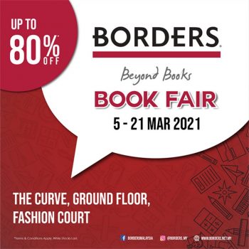 Borders-Book-Fair-at-The-Curve-350x350 - Books & Magazines Events & Fairs Selangor Stationery 