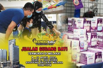 Branded-Baby-Warehouse-Sale-at-The-Shore-Shopping-Gallery-350x231 - Baby & Kids & Toys Babycare Melaka Warehouse Sale & Clearance in Malaysia 