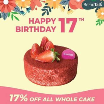 BreadTalk-17th-Anniversary-Promotion-350x350 - Beverages Cake Food , Restaurant & Pub Johor Kedah Kelantan Kuala Lumpur Melaka Negeri Sembilan Pahang Penang Perak Perlis Promotions & Freebies Putrajaya Sabah Sarawak Selangor Terengganu 