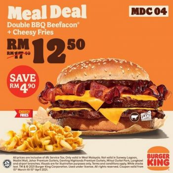 Burger-King-Double-BBQ-Beefacon-Cheesy-Fries-Promotion-350x350 - Beverages Burger Food , Restaurant & Pub Johor Kedah Kelantan Kuala Lumpur Melaka Negeri Sembilan Pahang Penang Perak Perlis Promotions & Freebies Putrajaya Sabah Sarawak Selangor Terengganu 