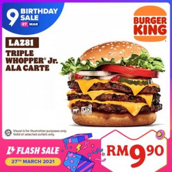 Burger-King-Promotion-on-Lazada-Birthday-Sale-3-350x350 - Beverages Burger Food , Restaurant & Pub Johor Kedah Kelantan Kuala Lumpur Melaka Negeri Sembilan Online Store Pahang Penang Perak Perlis Promotions & Freebies Putrajaya Sabah Sarawak Selangor Terengganu 