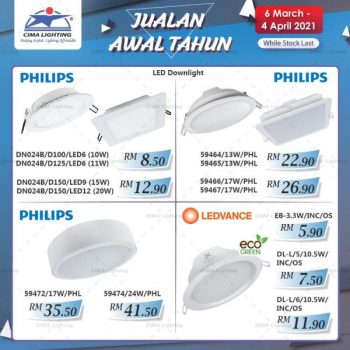 CIMA-Lighting-Early-Year-Sale-11-350x350 - Home & Garden & Tools Kuala Lumpur Lightings Malaysia Sales Selangor 