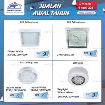 CIMA-Lighting-Early-Year-Sale-30-350x350 - Home & Garden & Tools Kuala Lumpur Lightings Malaysia Sales Selangor