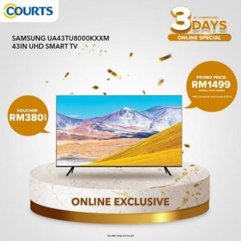 COURTS-Online-3-Days-Promotion-1-350x350 - Computer Accessories Electronics & Computers Home Appliances IT Gadgets Accessories Johor Kedah Kelantan Kitchen Appliances Kuala Lumpur Melaka Negeri Sembilan Online Store Pahang Penang Perak Perlis Promotions & Freebies Putrajaya Sabah Sarawak Selangor Terengganu 